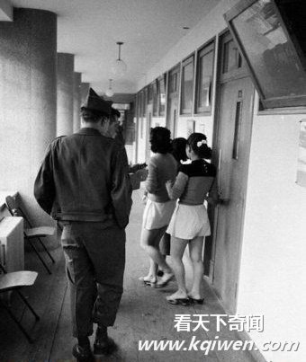 韩国女人慰问美国大兵绝密旧照遭曝光